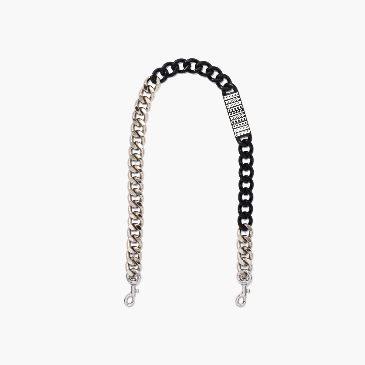 Marc Jacobs Barcode Chain Shoulder Cinturino Nere | WJY215948