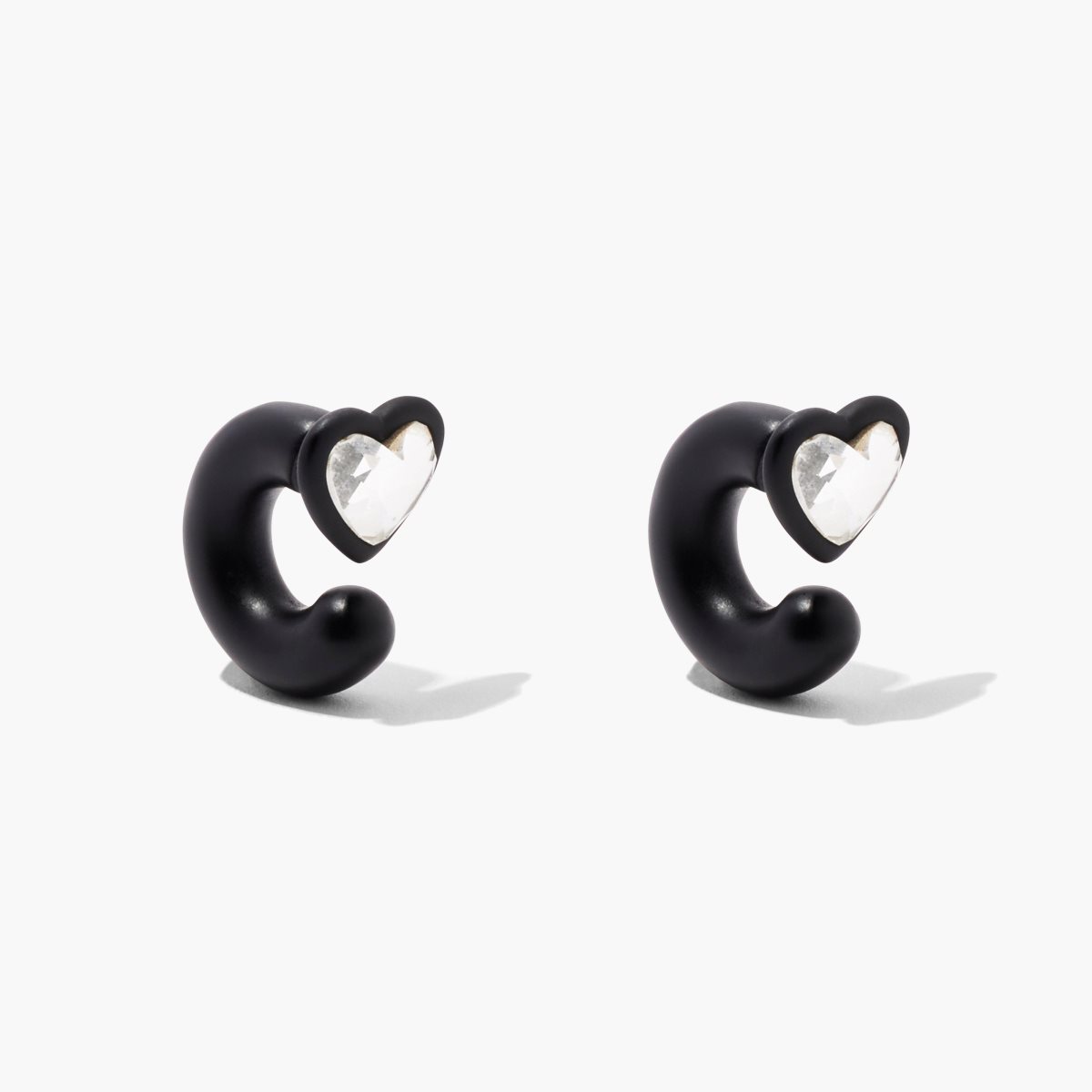 Marc Jacobs Charmed Heart Hoops DTM Nere Colorate | GCP319642