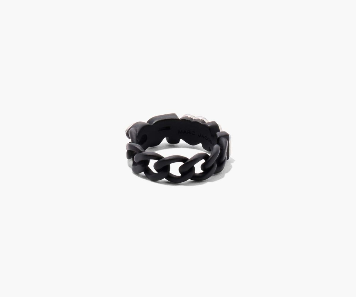 Marc Jacobs Charmed Marc Chain Ring Nere Colorate | MXB758961