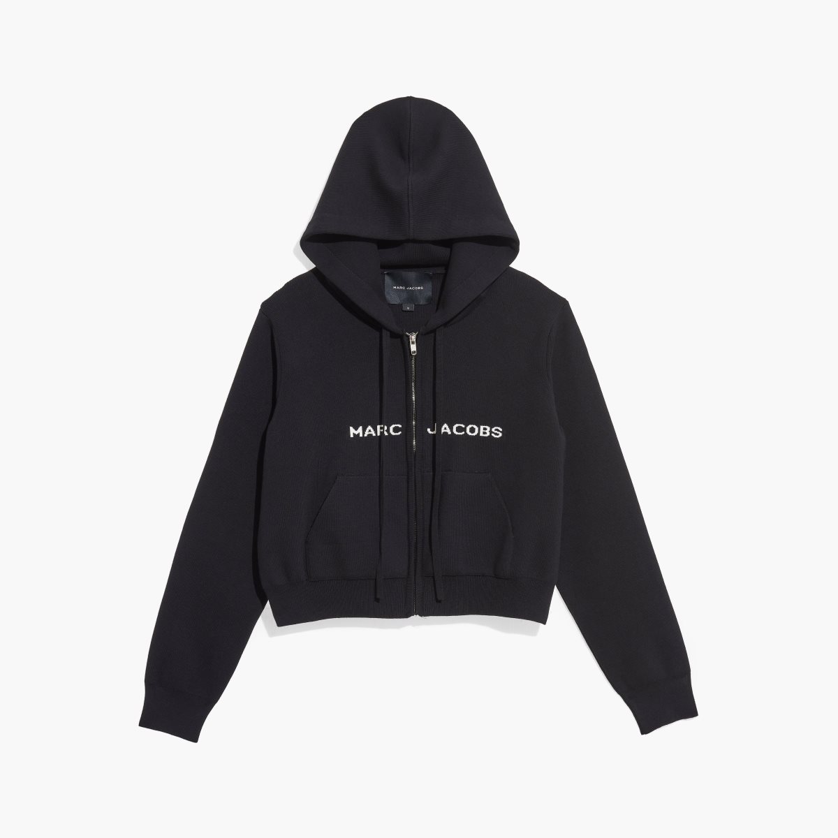 Marc Jacobs Cropped Zip Hoodie Nere | XKY547861