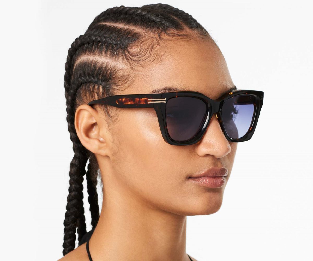 Marc Jacobs Icon Edge Oversized Square Sunglasses Colorate | WCE725486