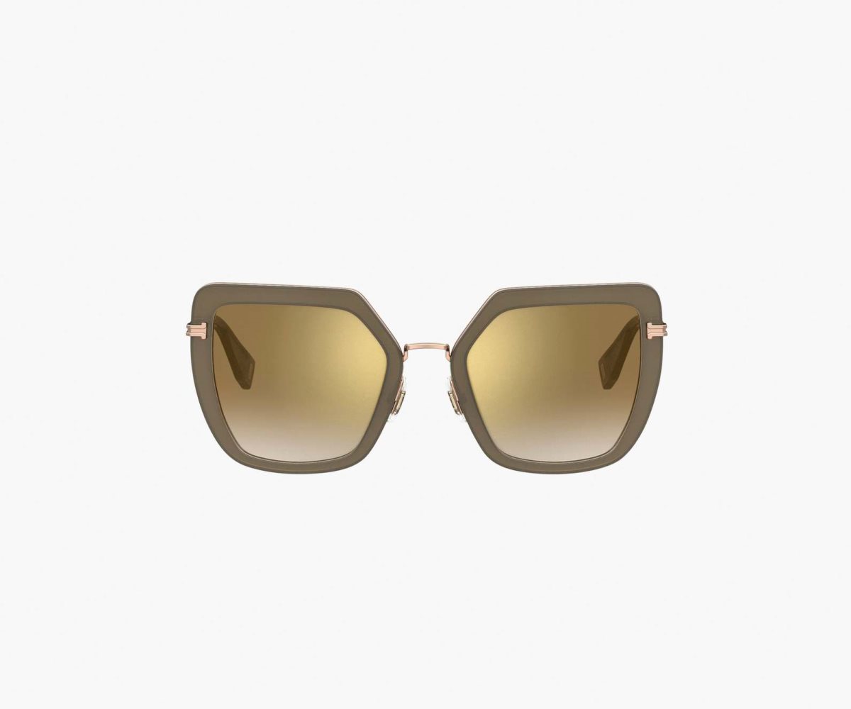 Marc Jacobs Icon Oversized Butterfly Sunglasses Oro | DXU109452