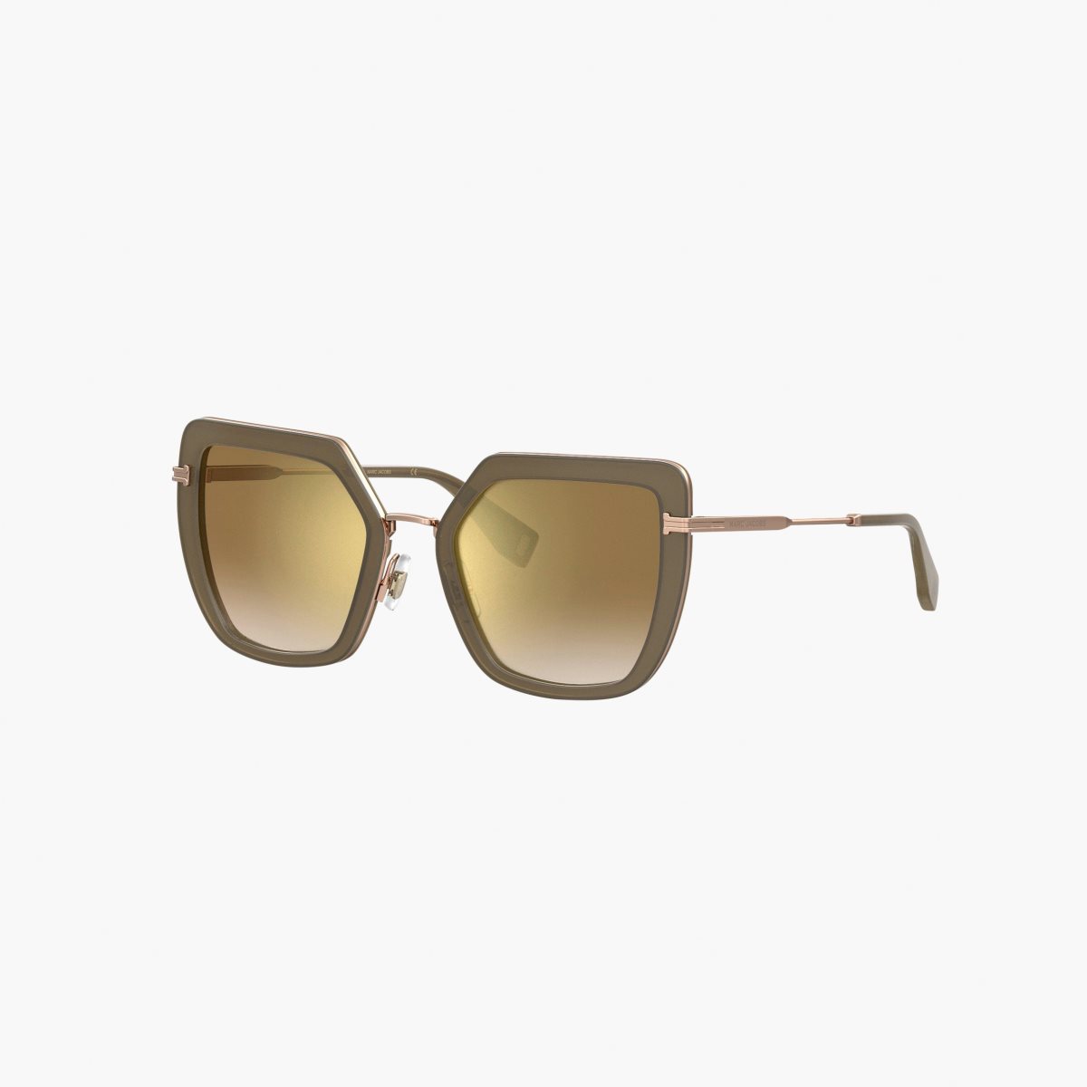 Marc Jacobs Icon Oversized Butterfly Sunglasses Oro | DXU109452