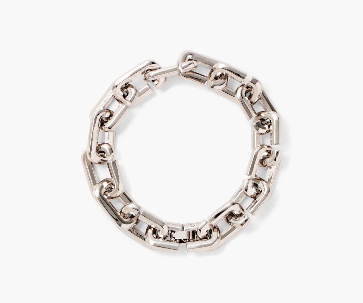 Marc Jacobs J Marc Chain Link Bracelet Argento | NZO341972