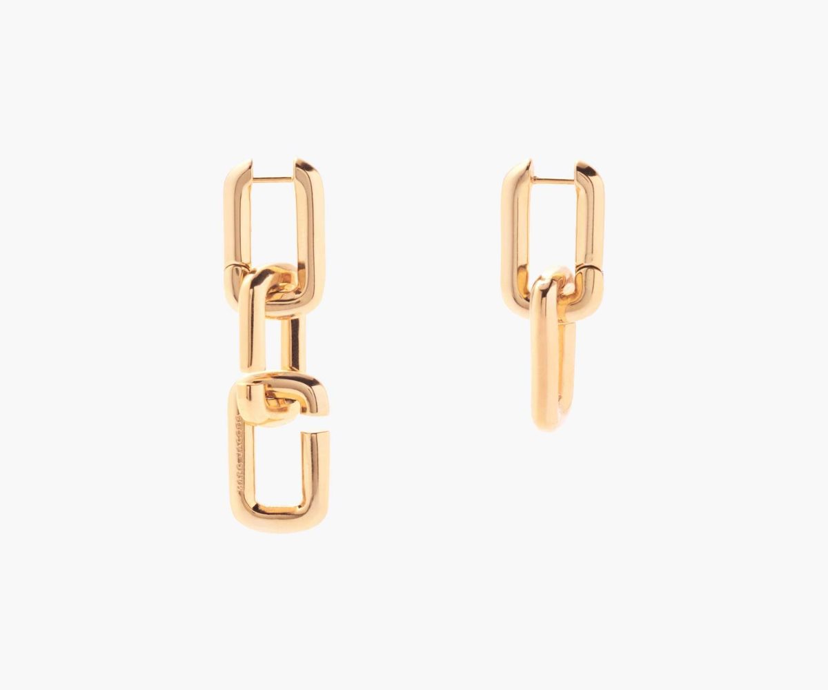 Marc Jacobs J Marc Chain Link Earrings Oro | FVJ926713