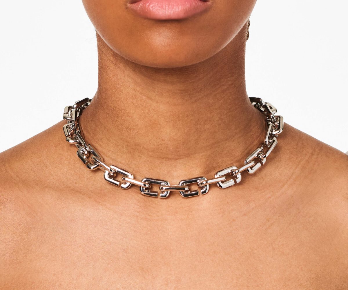 Marc Jacobs J Marc Chain Link Necklace Argento | QRV453108