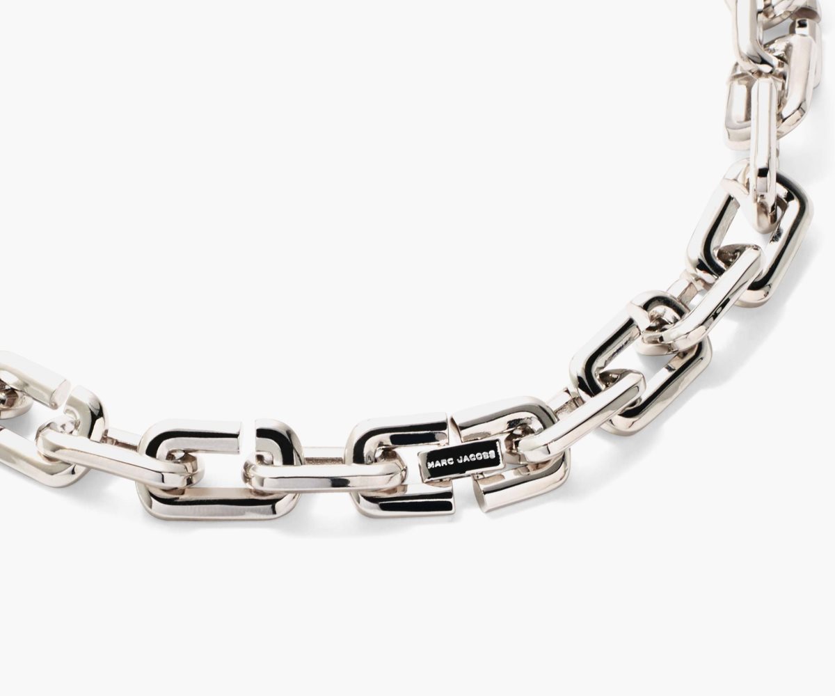 Marc Jacobs J Marc Chain Link Necklace Argento | QRV453108