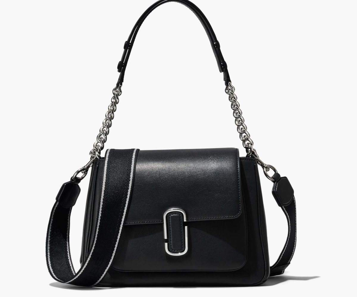 Marc Jacobs J Marc Chain Satchel Nere Argento | ATM217569