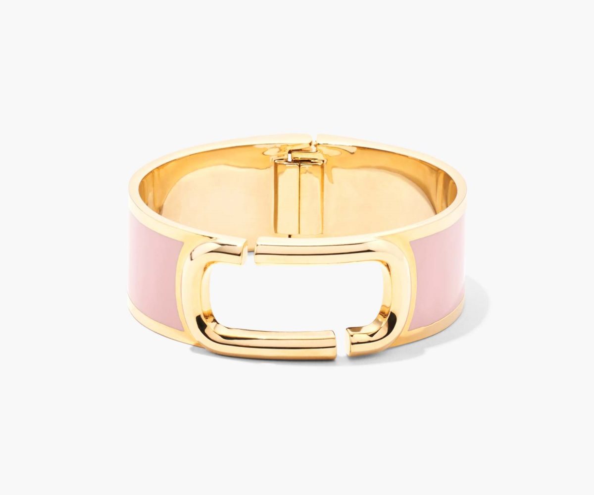 Marc Jacobs J Marc Large Hinge Bangle Rosa Oro | DFG786314