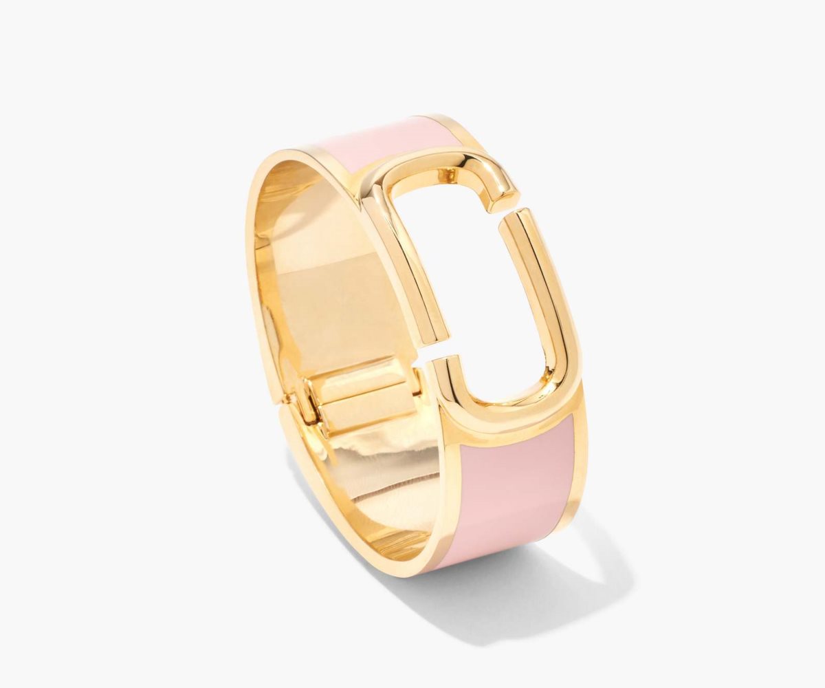 Marc Jacobs J Marc Large Hinge Bangle Rosa Oro | DFG786314