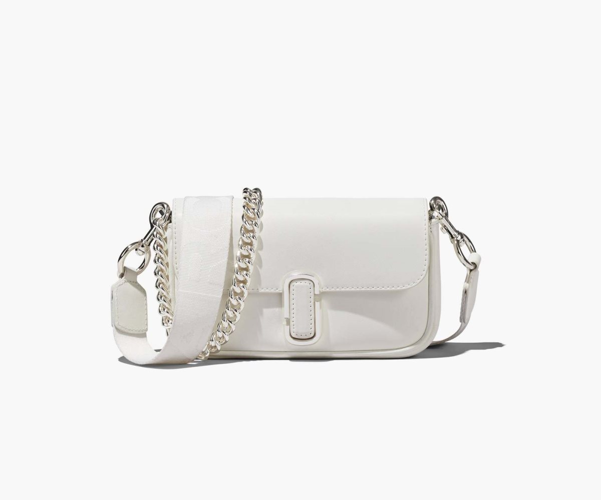 Marc Jacobs J Marc Mini Bag Bianche Argento | ZRW910687