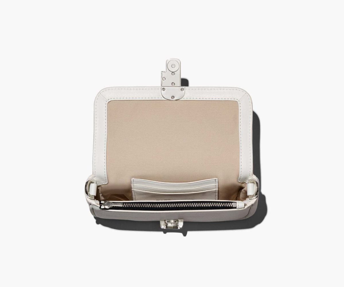 Marc Jacobs J Marc Mini Bag Bianche Argento | ZRW910687