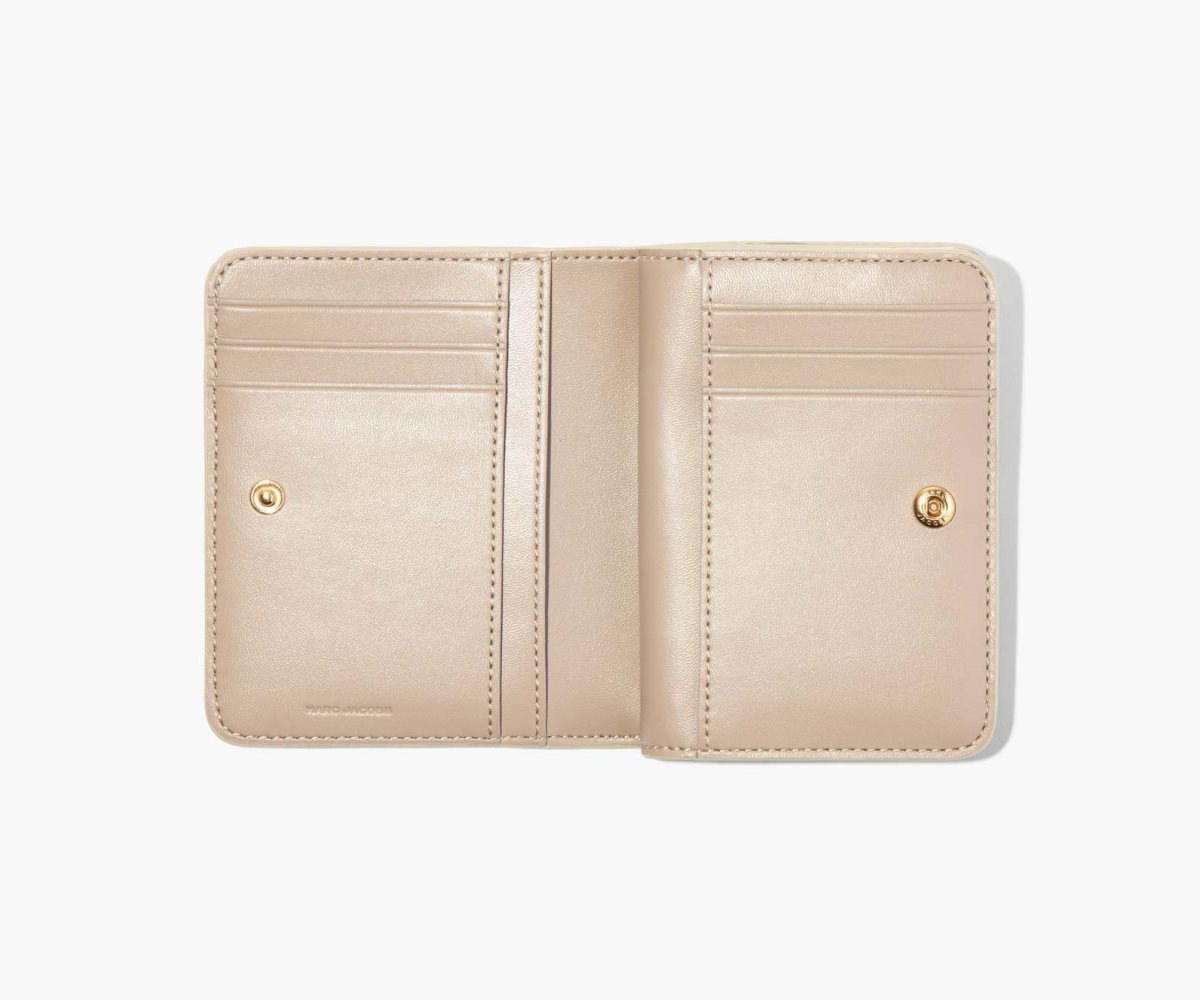 Marc Jacobs J Marc Mini Compact Wallet Bianche | KRN602579