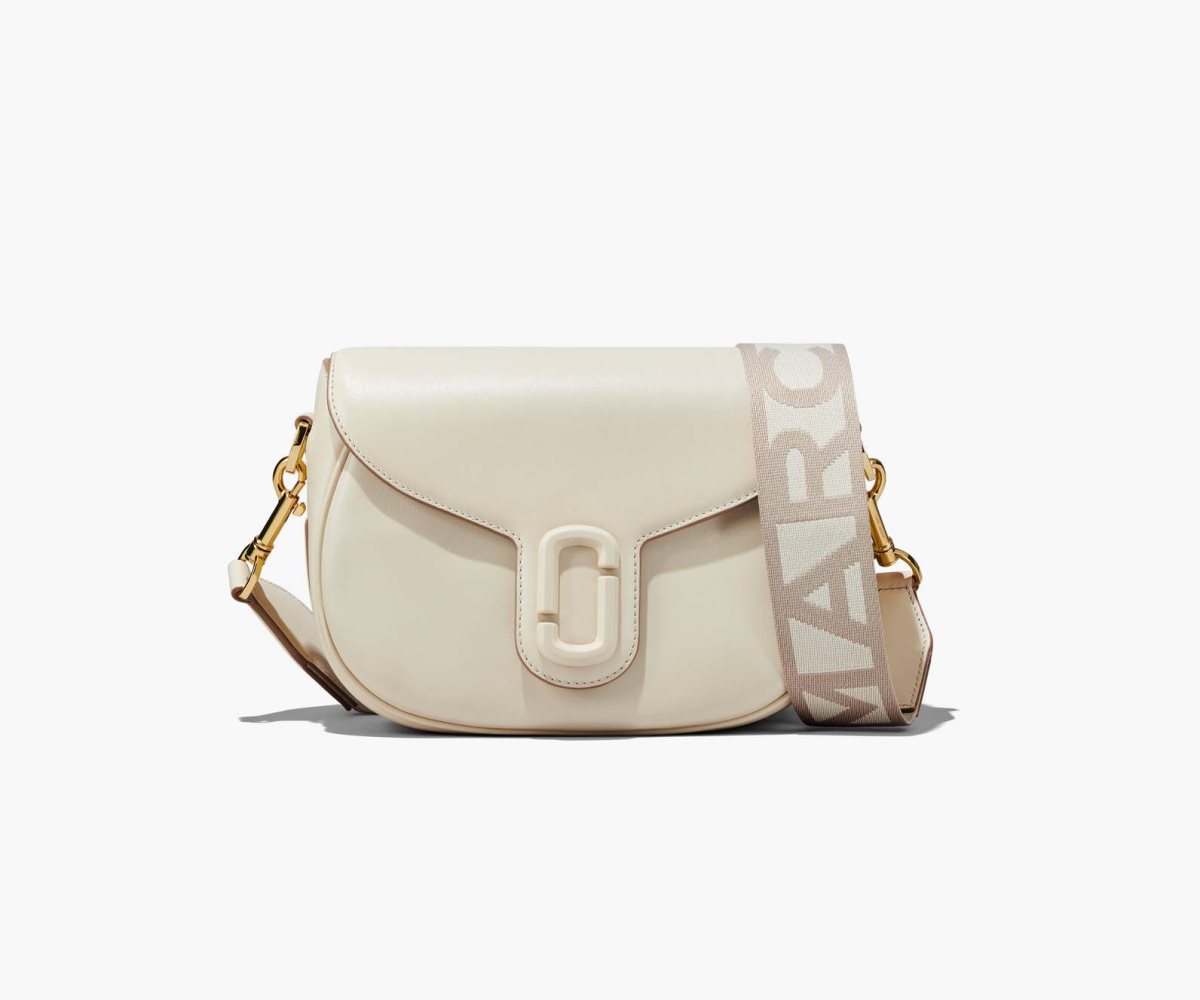 Marc Jacobs J Marc Saddle Bag Bianche | LVQ671342