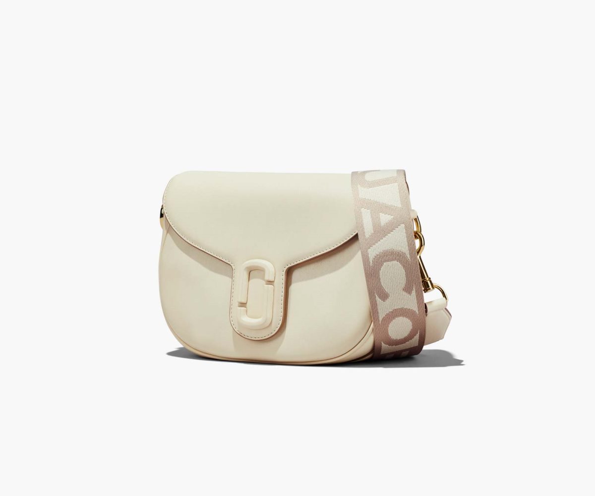 Marc Jacobs J Marc Saddle Bag Bianche | LVQ671342