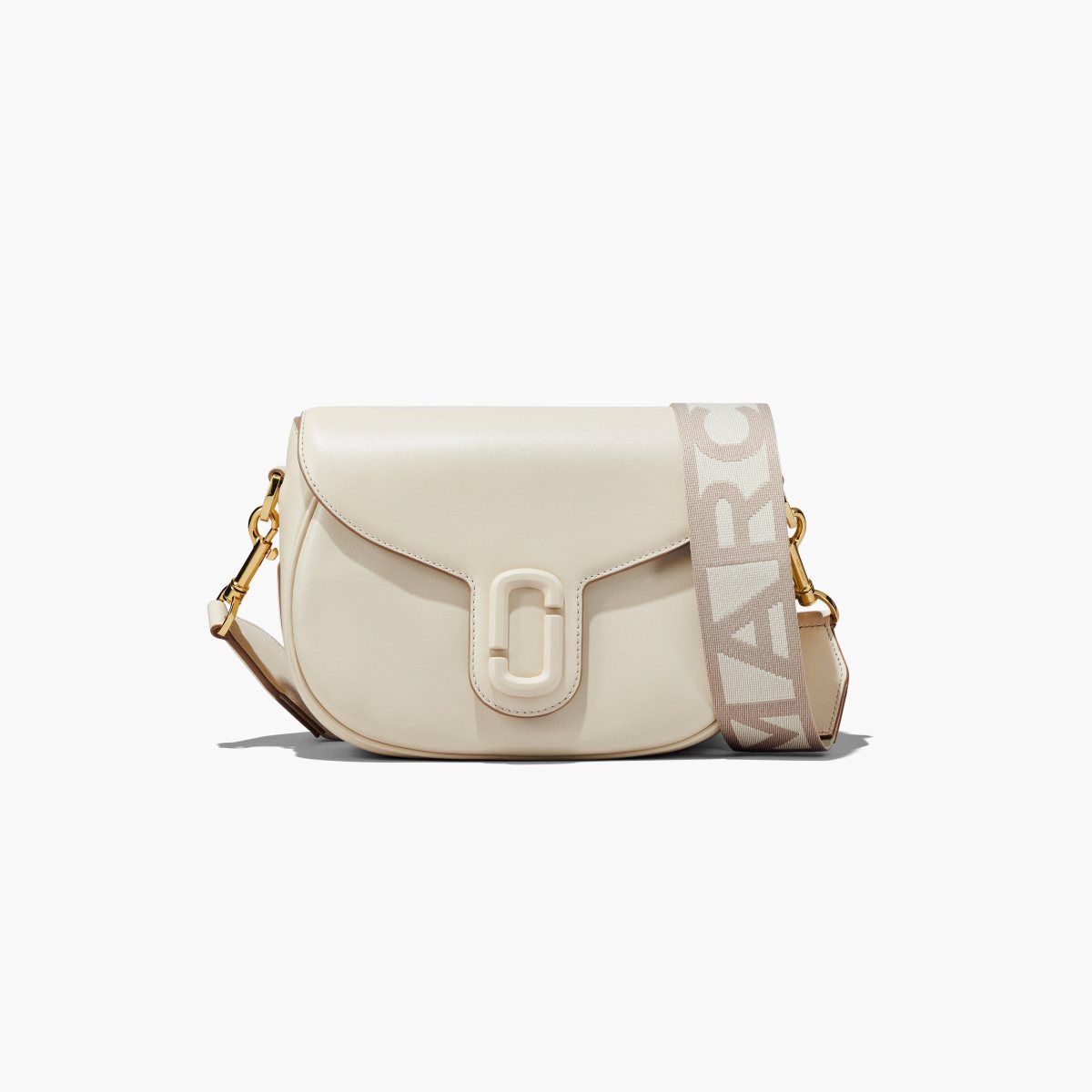 Marc Jacobs J Marc Saddle Bag Bianche | LVQ671342