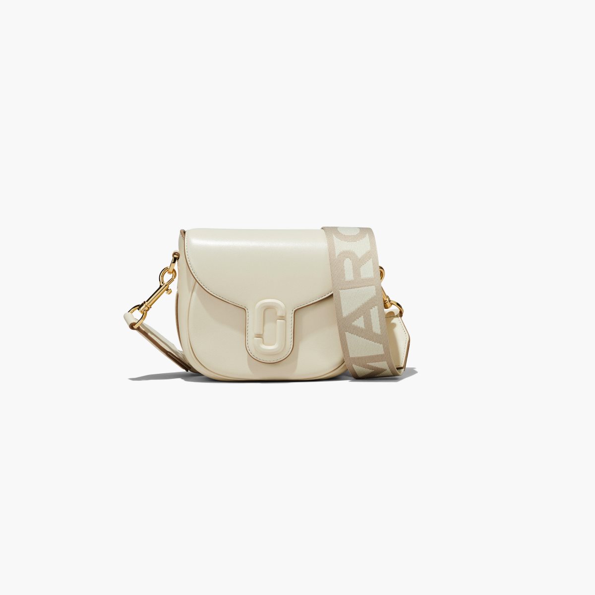 Marc Jacobs J Marc Small Saddle Bag Bianche | SRJ679458