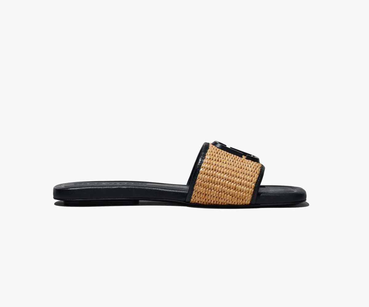 Marc Jacobs J Marc Woven Sandal Beige | GVI572986