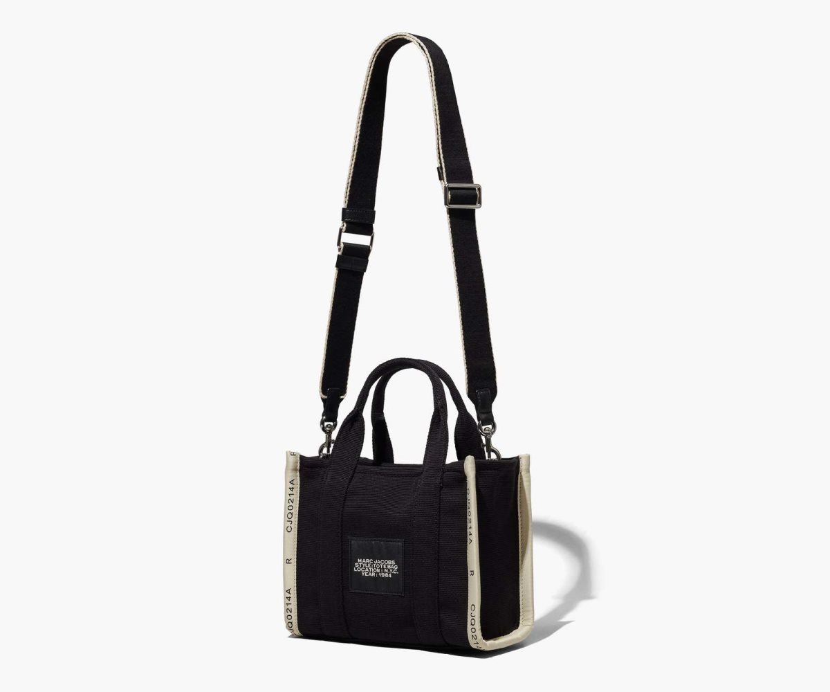 Marc Jacobs Jacquard Mini Tote Bag Nere | IGO801659