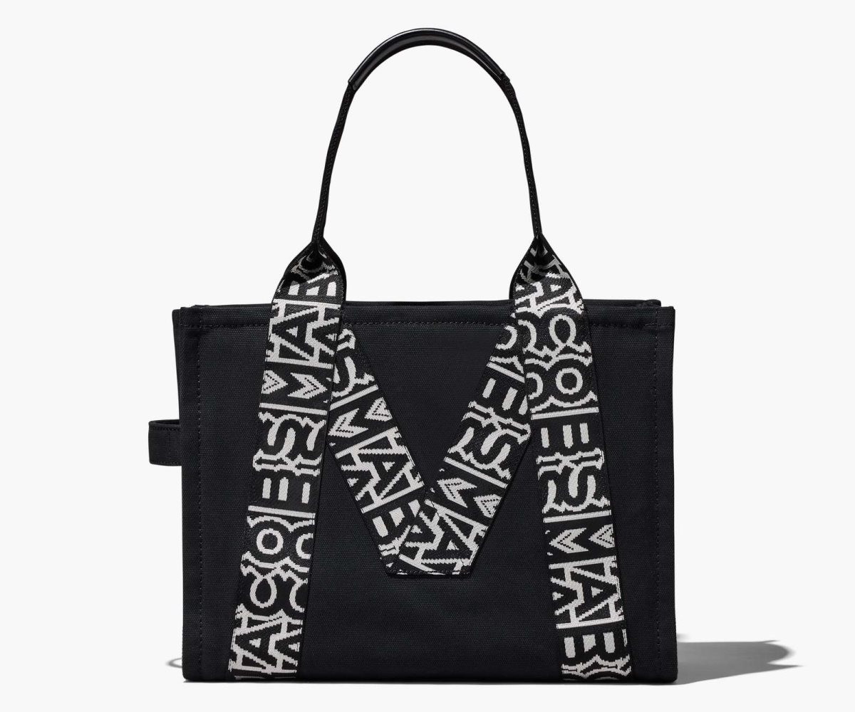 Marc Jacobs M Large Tote Bag Nere Bianche | VYJ314728