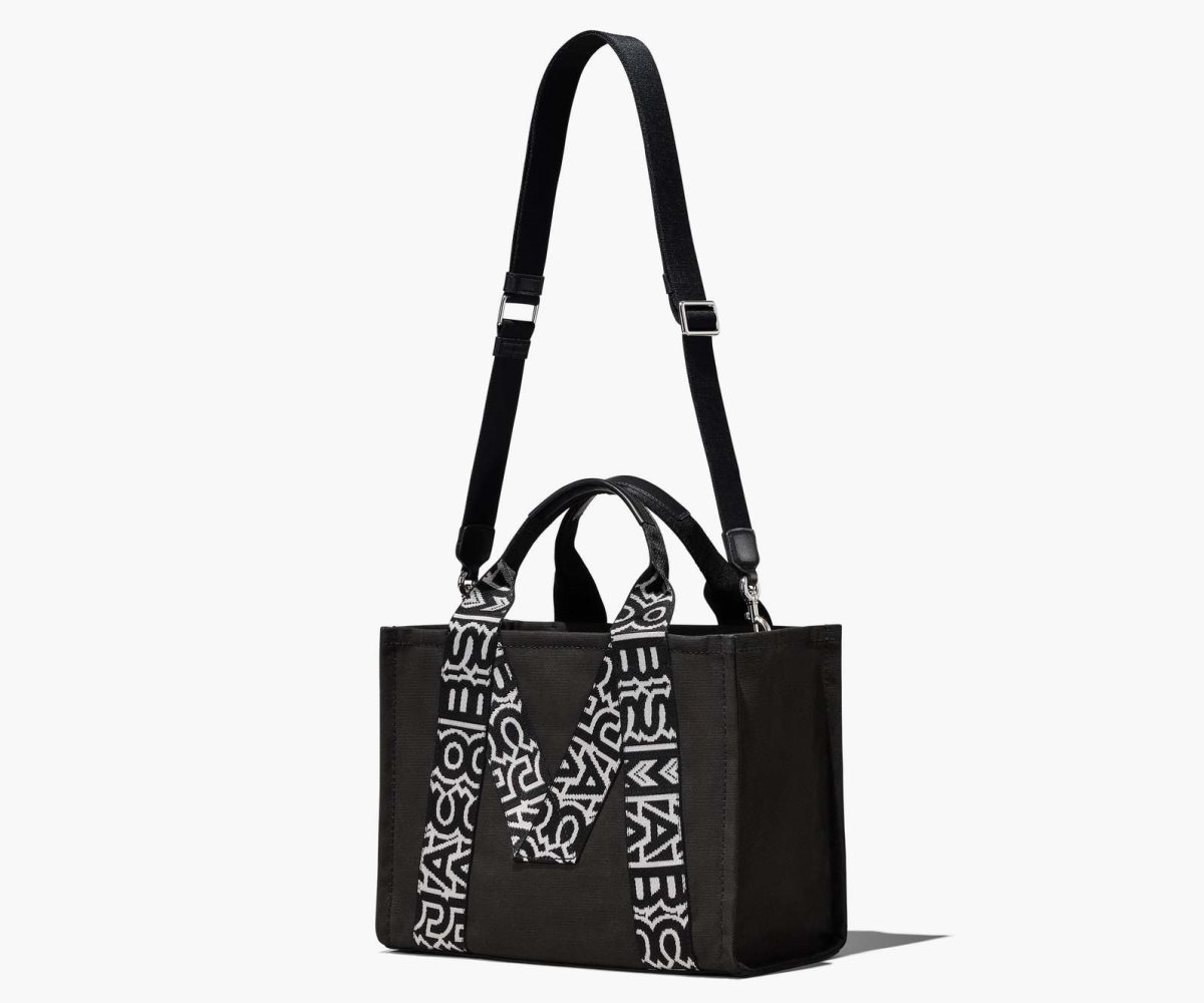 Marc Jacobs M Medium Tote Bag Nere Bianche | RYH281475