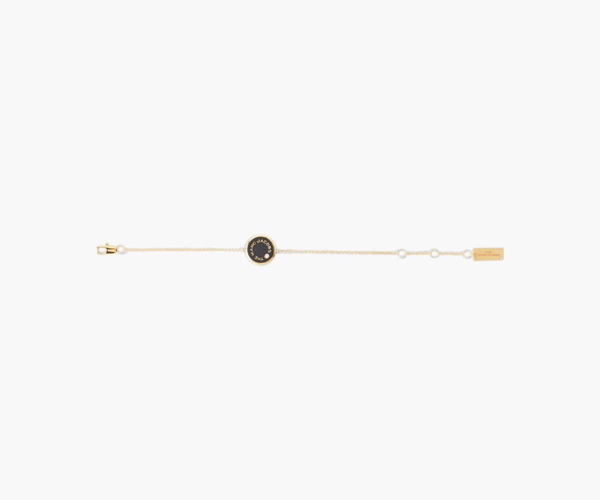 Marc Jacobs Medallion Bracelet Crema Oro | VGD709425