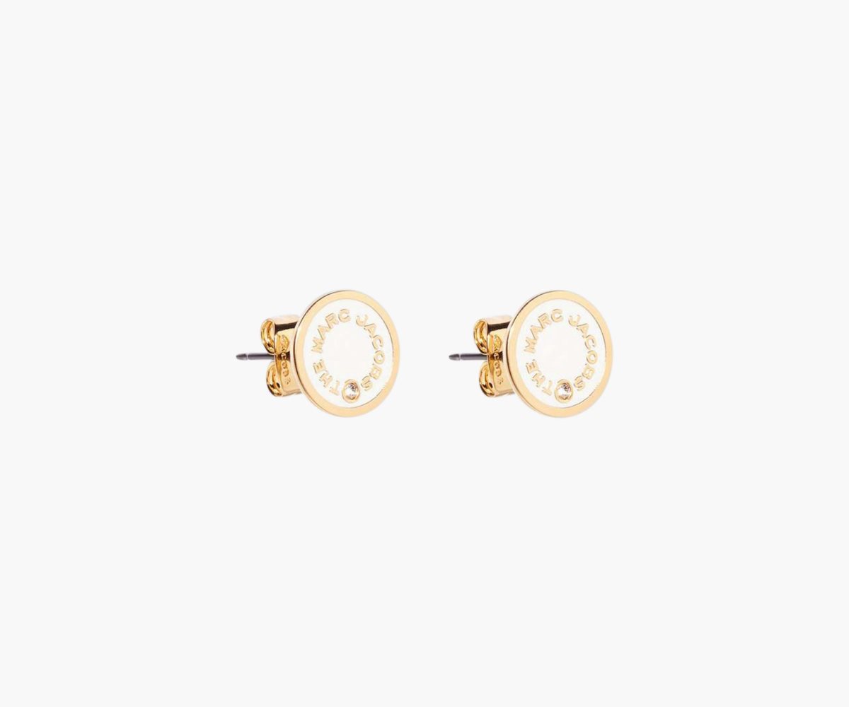 Marc Jacobs Medallion Studs Crema | GNW015638