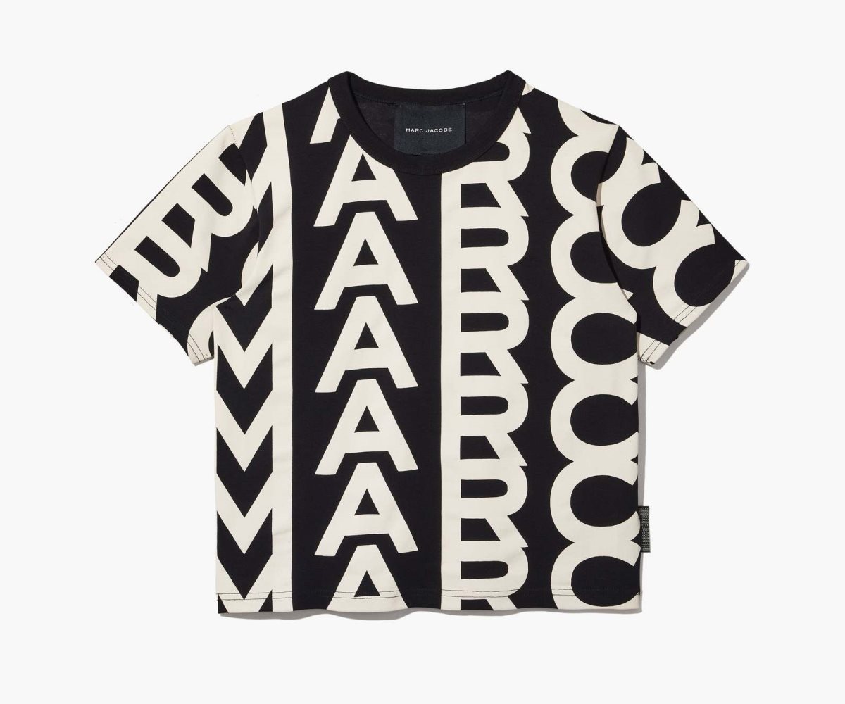 Marc Jacobs Monogram Baby Tee Nere Bianche | BZT789651