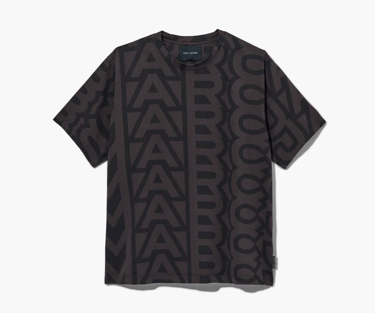 Marc Jacobs Monogram Big T-Shirt Nere Grigie | BYW810572