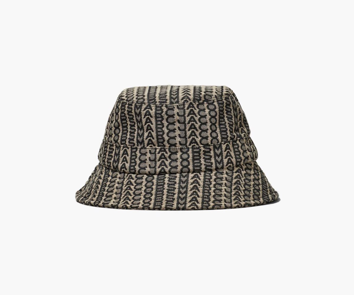 Marc Jacobs Monogram Bucket Hat Beige Colorate | NQP036941