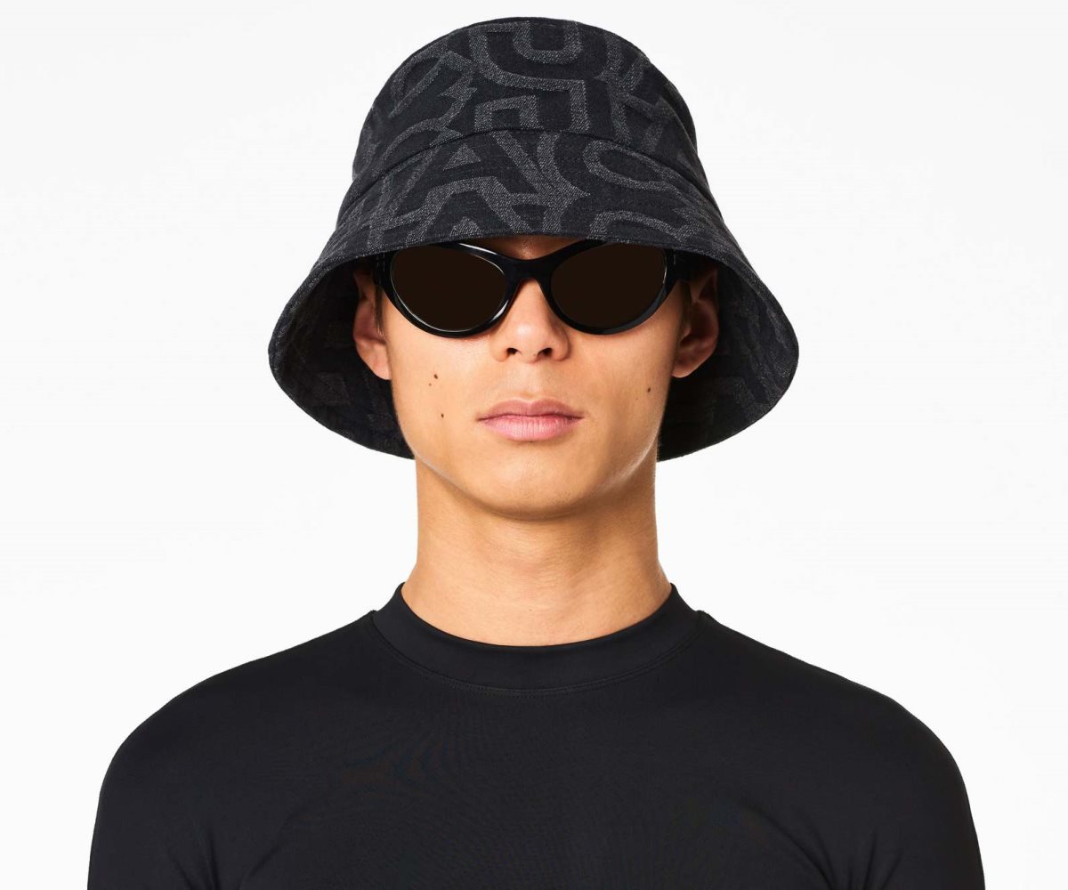 Marc Jacobs Monogram Bucket Hat Nere | NLG607831