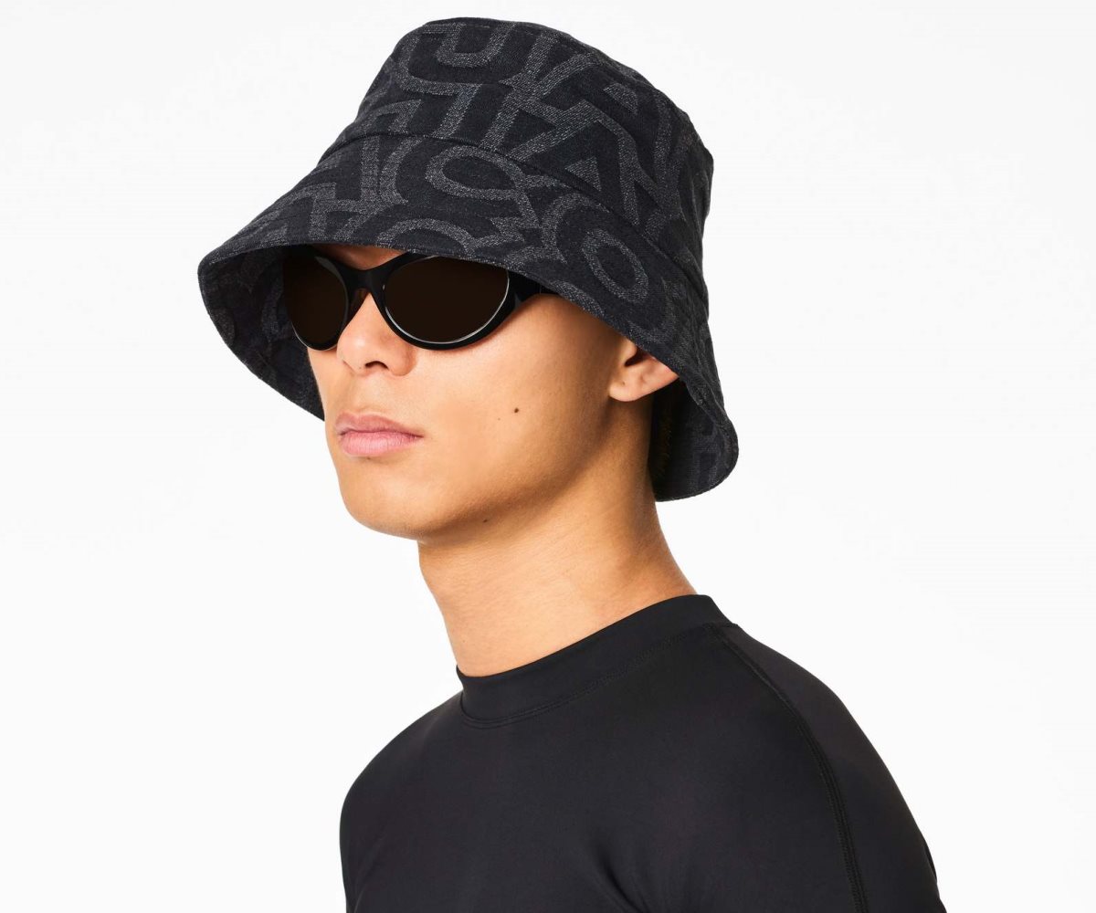 Marc Jacobs Monogram Bucket Hat Nere | NLG607831