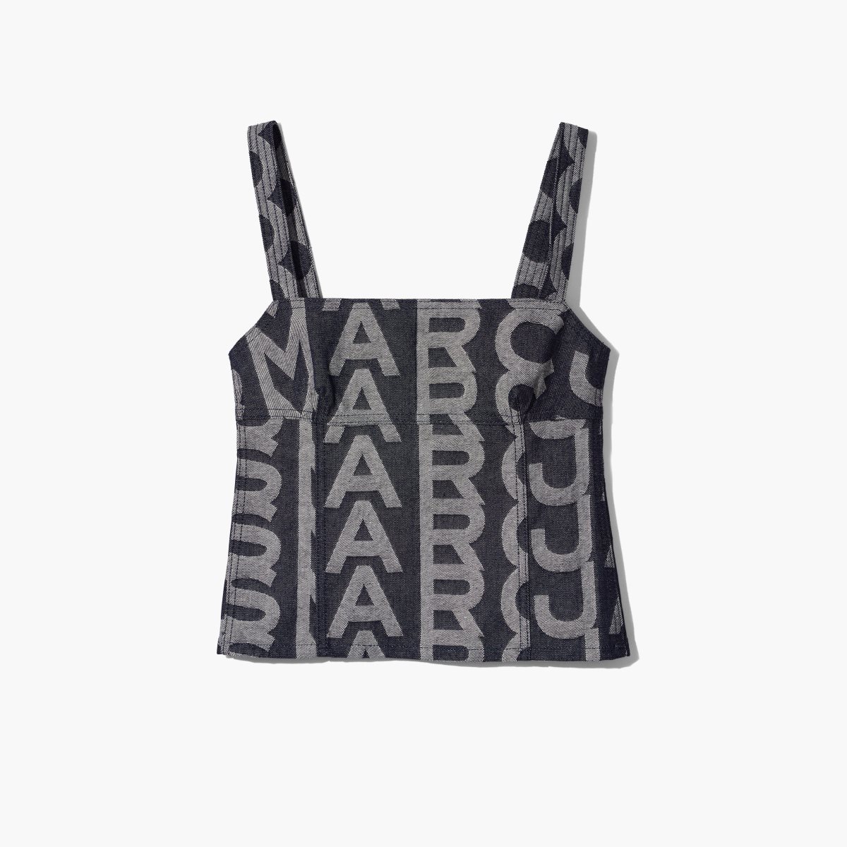 Marc Jacobs Monogram Denim Bustier Top Blu | YNW942061