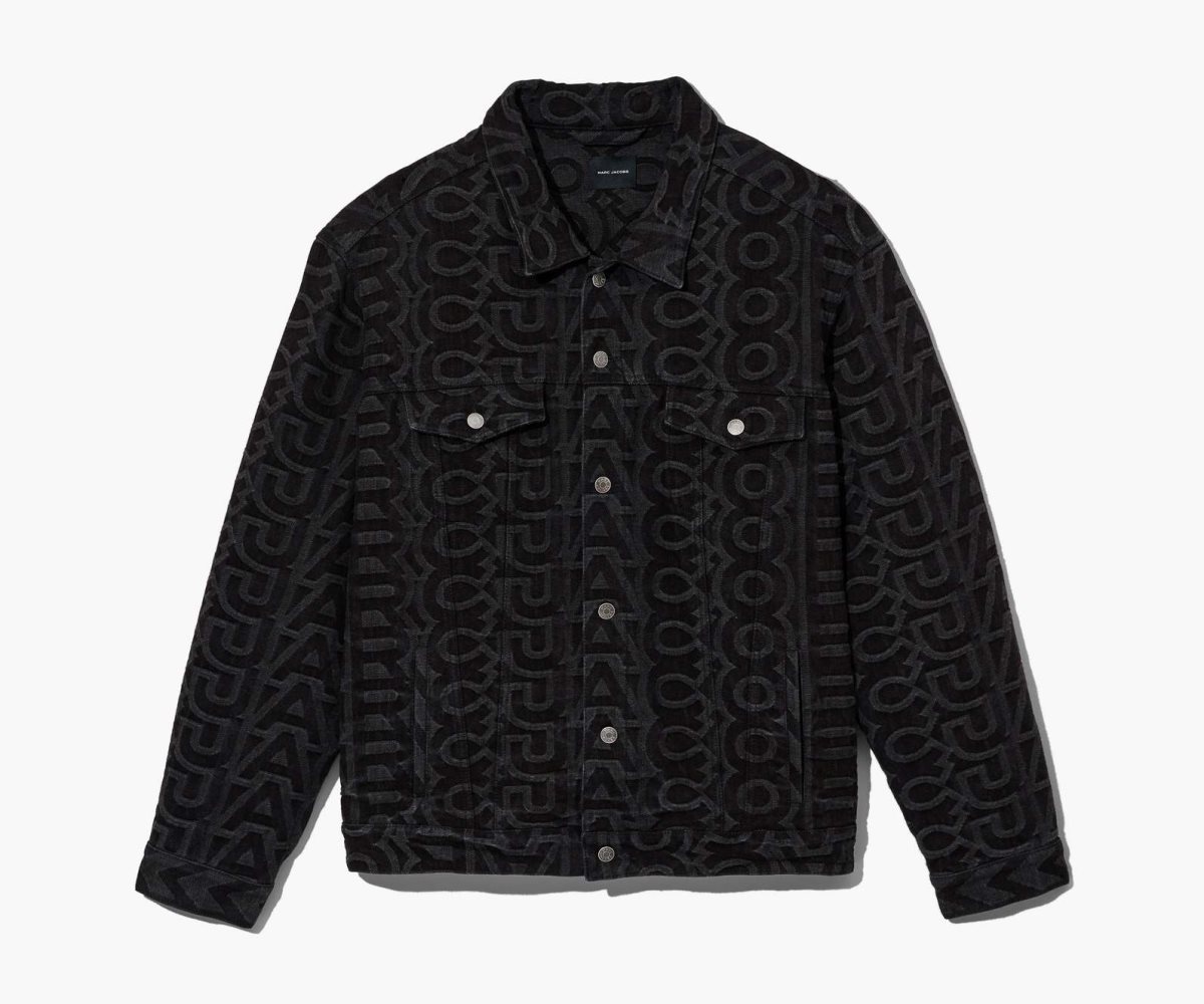 Marc Jacobs Monogram Denim Jacket Nere | FPX579840