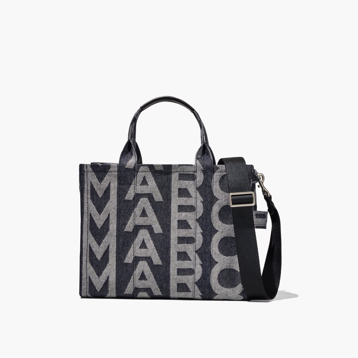 Marc Jacobs Monogram Denim Medium Tote Bag Blu | URQ859620