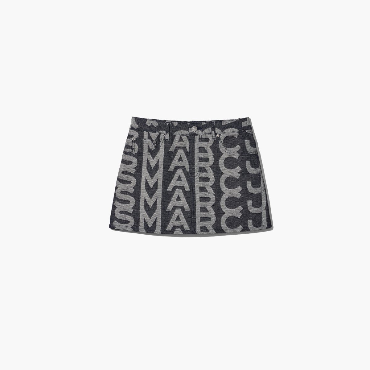 Marc Jacobs Monogram Denim Mini Skirt Blu | LCD293605