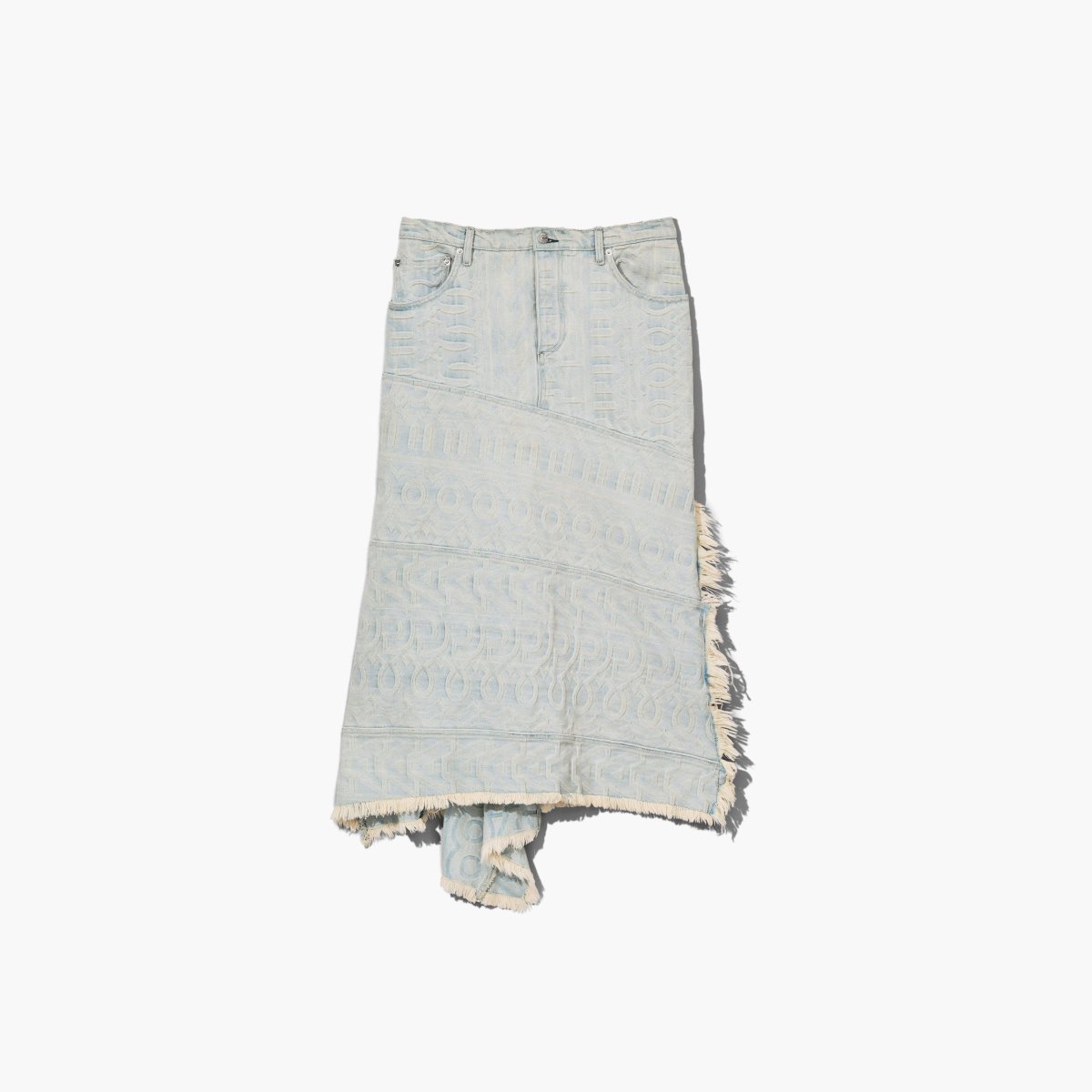 Marc Jacobs Monogram Denim Skirt Blu | LMJ208761