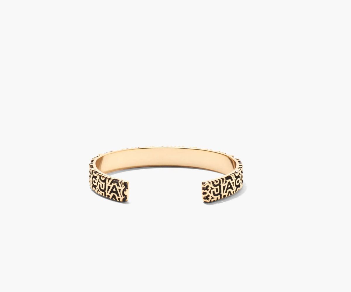 Marc Jacobs Monogram Engraved Bracelet Oro | JOI804263