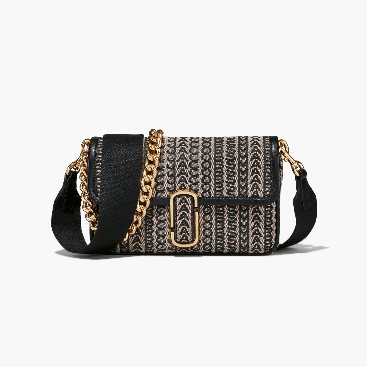 Marc Jacobs Monogram J Marc Shoulder Bag Beige Colorate | WMS920851