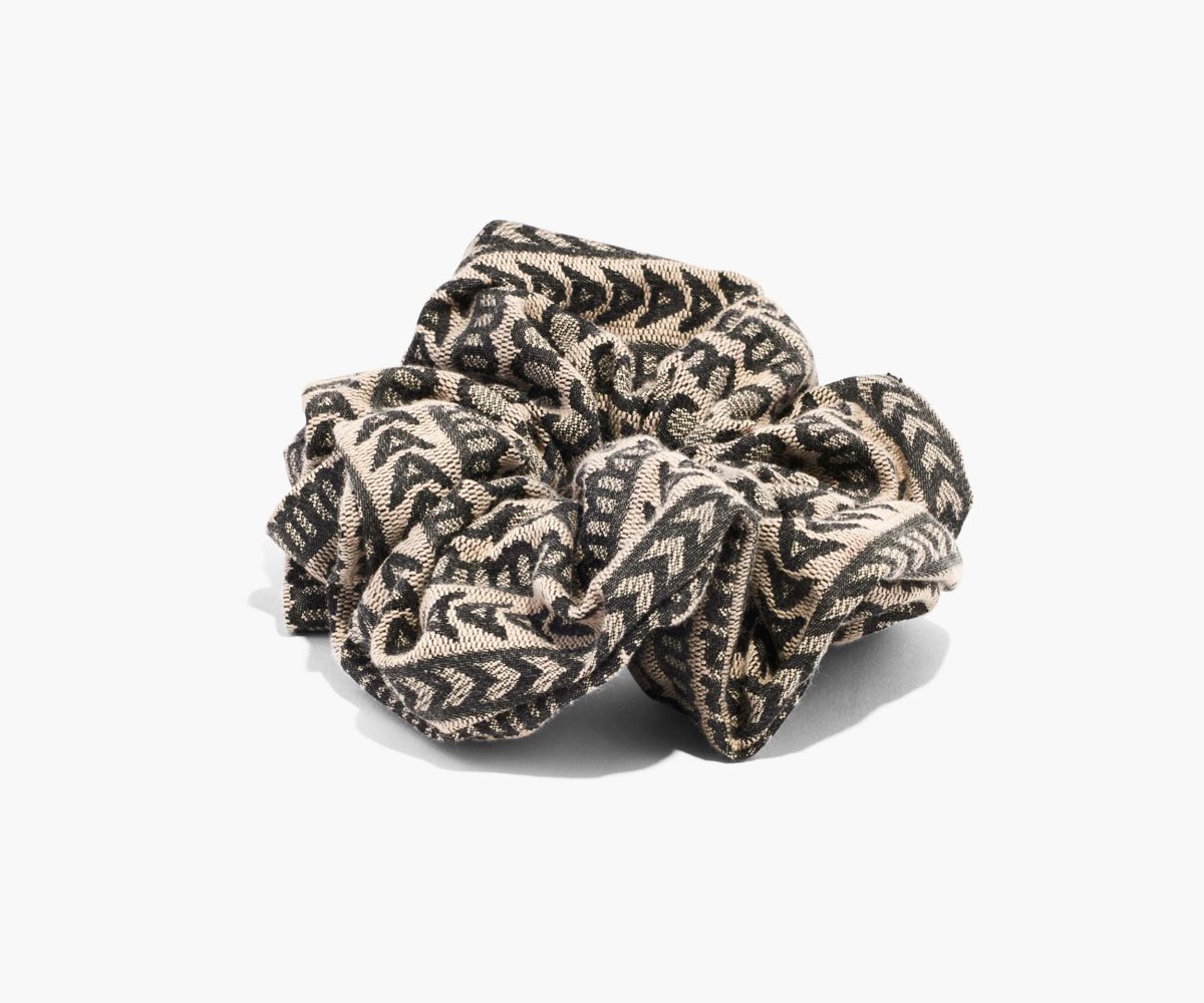 Marc Jacobs Monogram Jacquard Scrunchie Beige | FQT829406