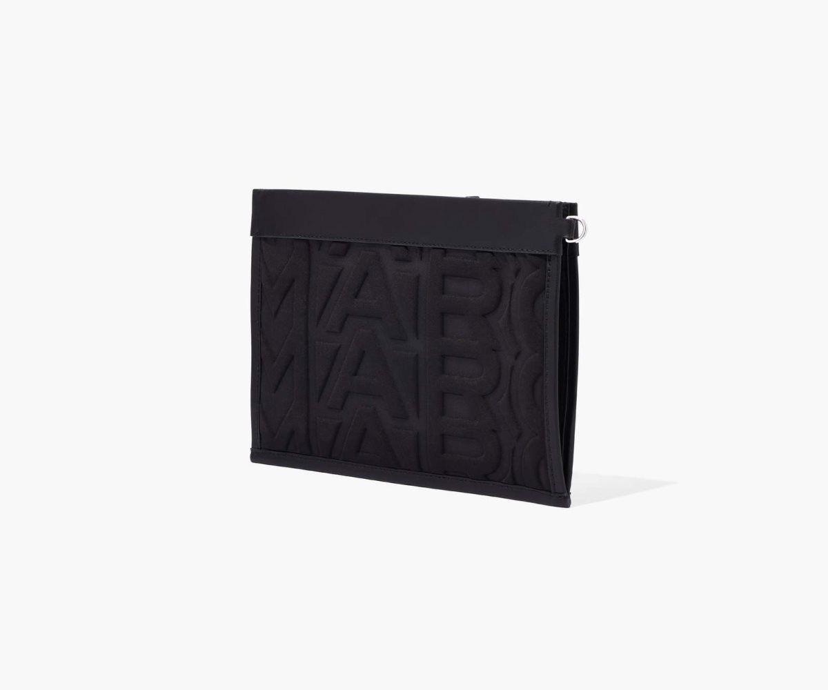 Marc Jacobs Monogram Neoprene Large Wristlet Nere | NPO039152