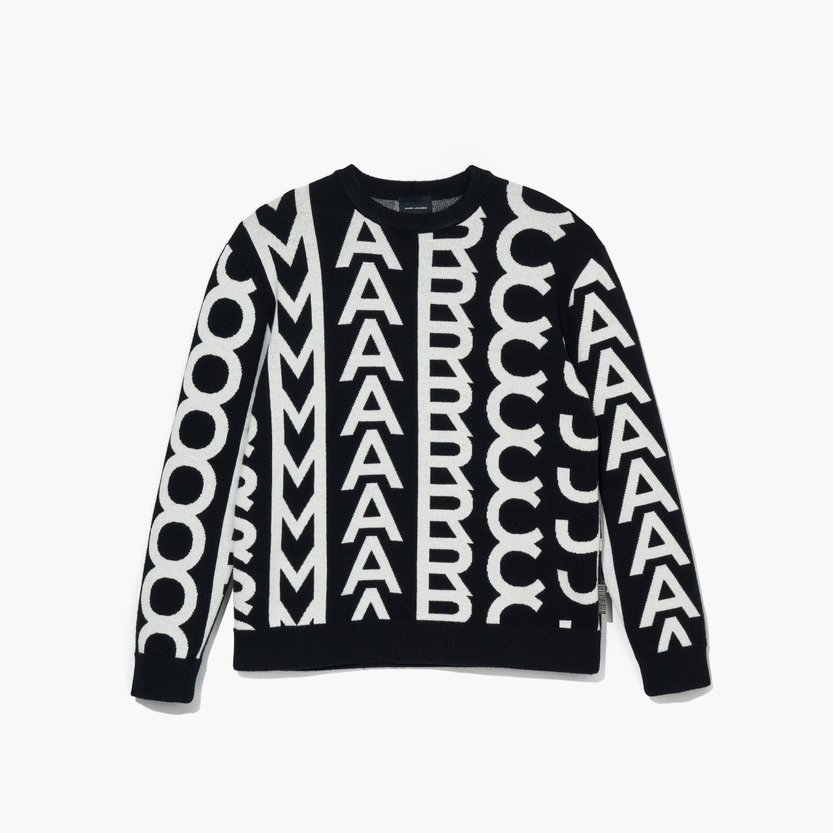 Marc Jacobs Monogram Oversized Crewneck Nere Bianche | HSO821597