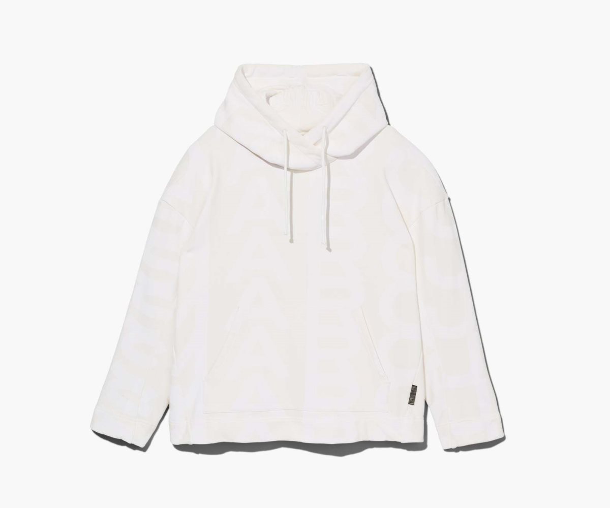 Marc Jacobs Monogram Oversized Hoodie Bianche | JAF062514