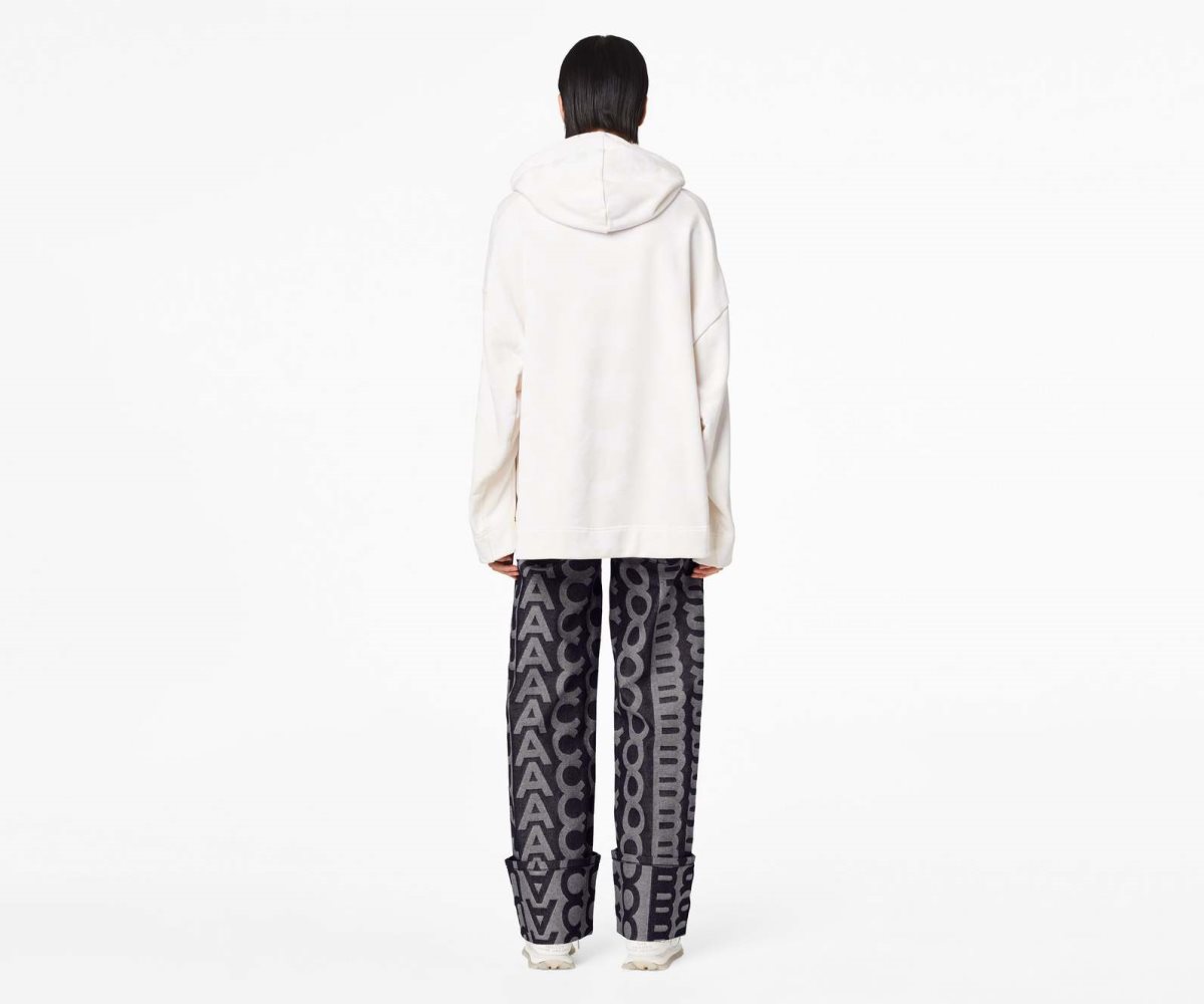 Marc Jacobs Monogram Oversized Hoodie Bianche | JAF062514