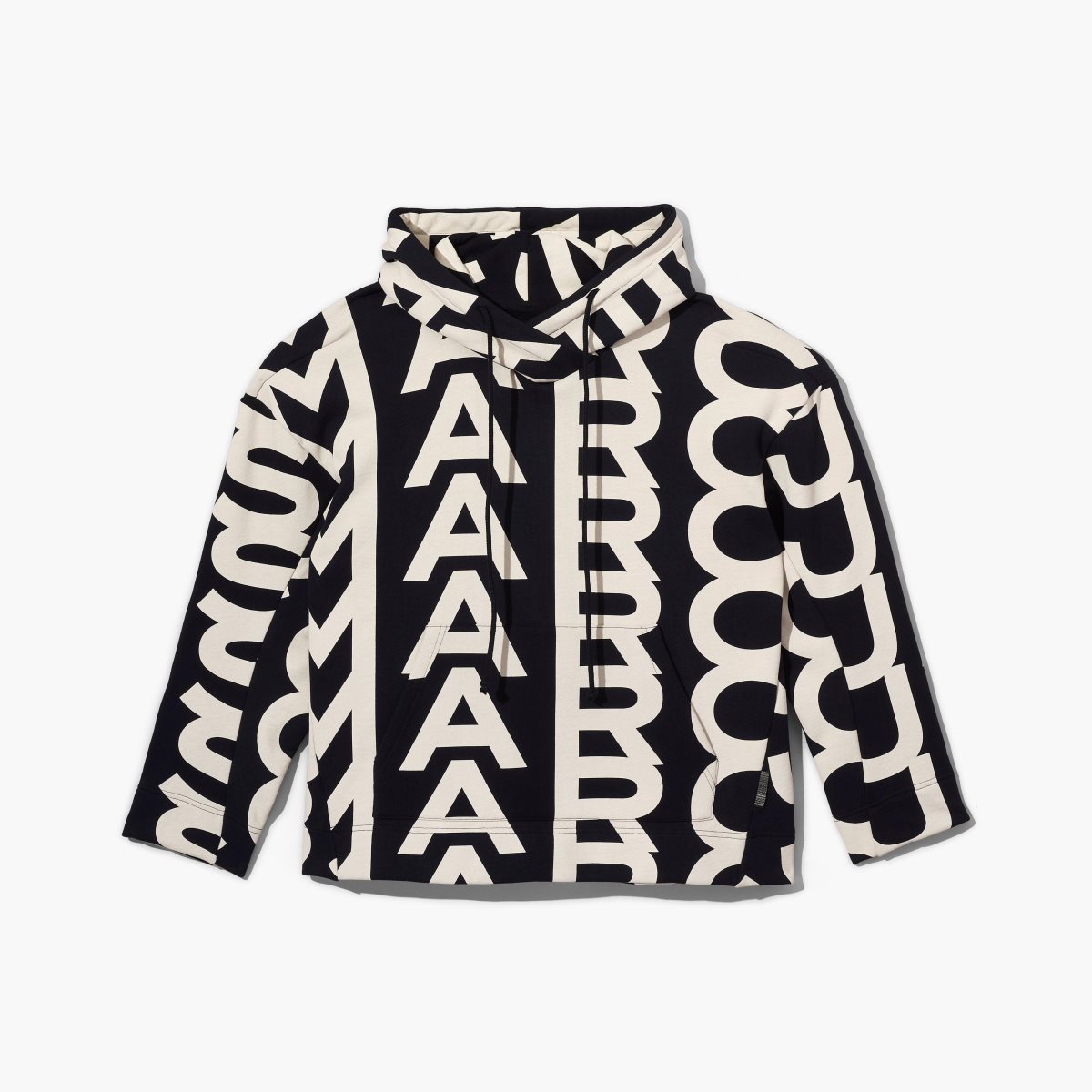 Marc Jacobs Monogram Oversized Hoodie Nere Bianche | BUX618354