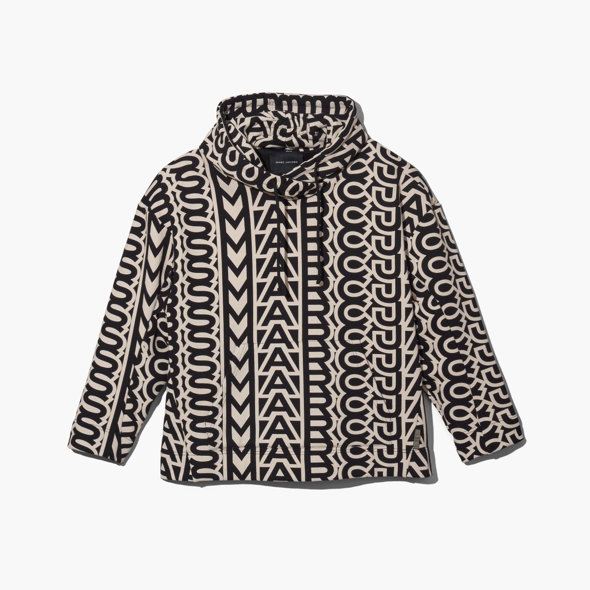 Marc Jacobs Monogram Oversized Hoodie Nere Bianche | BVP364192