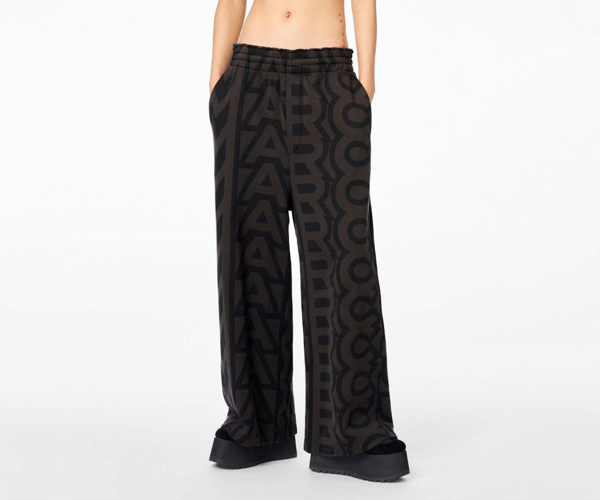 Marc Jacobs Monogram Oversized Sweatpants Nere Grigie | ICV945631