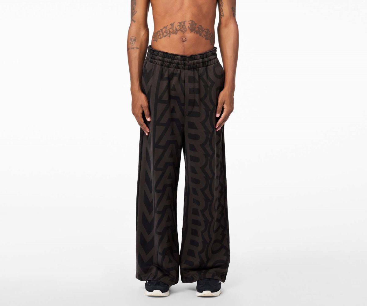 Marc Jacobs Monogram Oversized Sweatpants Nere Grigie | ICV945631