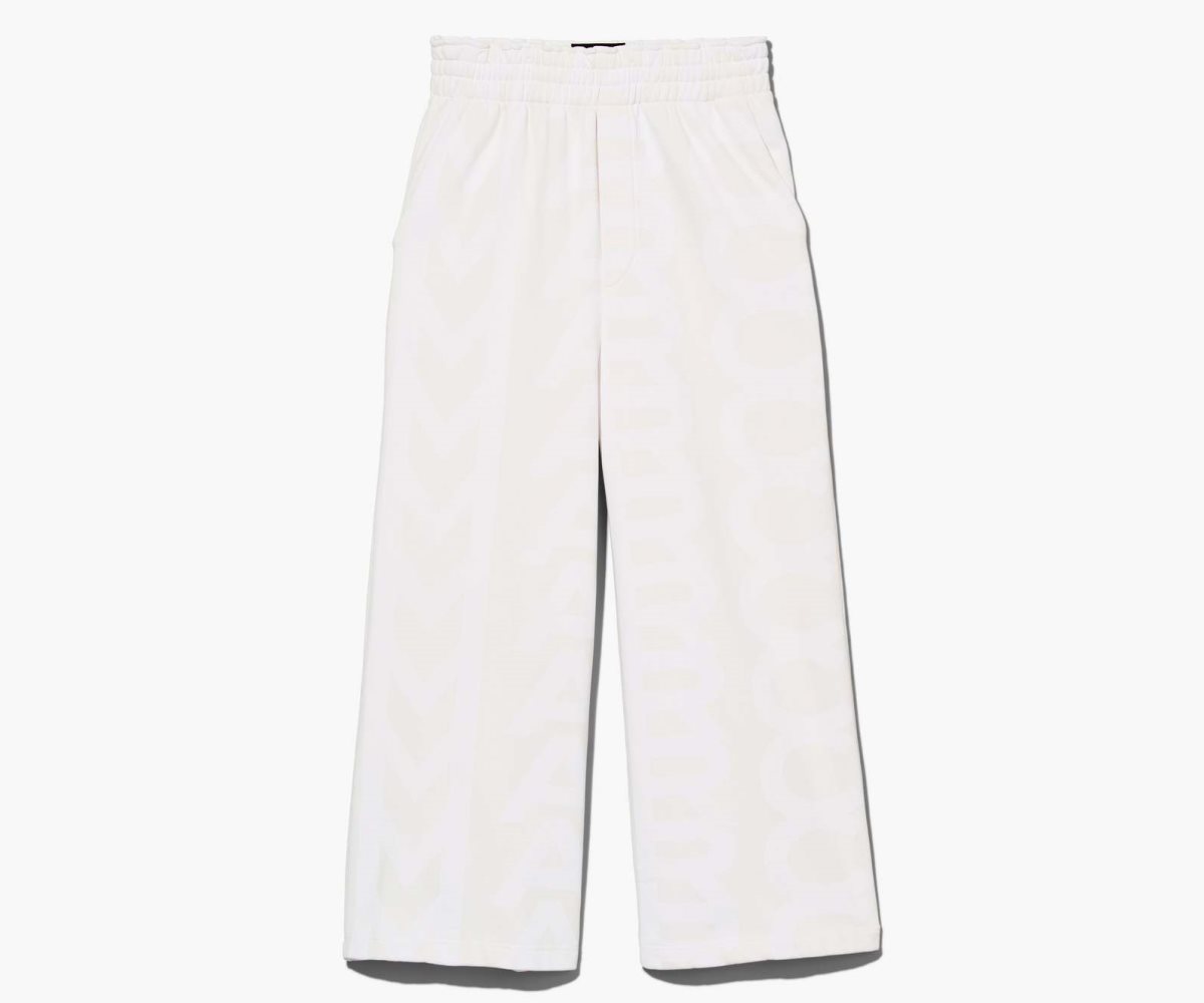 Marc Jacobs Monogram Oversized Sweatpants Bianche | IJQ319548