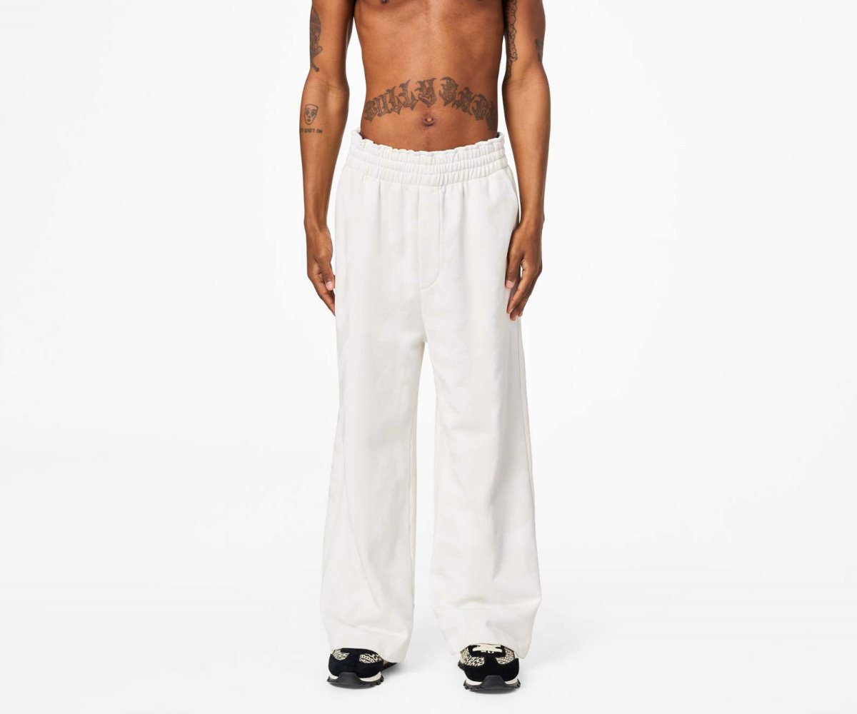 Marc Jacobs Monogram Oversized Sweatpants Bianche | IJQ319548